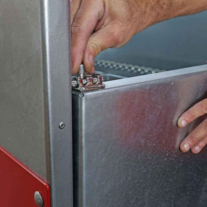 BWCon 1.400 _ Arretierung des Spritzschutzes