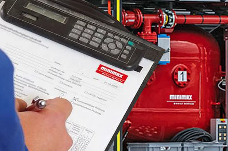 Instandhaltung, Wartung, Service Löschanlagen und Löschsysteme