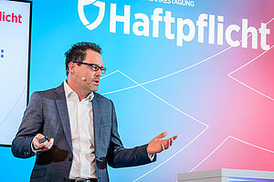 Markus Dumrath (Geschäftsführer Minimax Mobile Services GmbH) auf Euroforum Jahrestagung Haftpflicht 2026