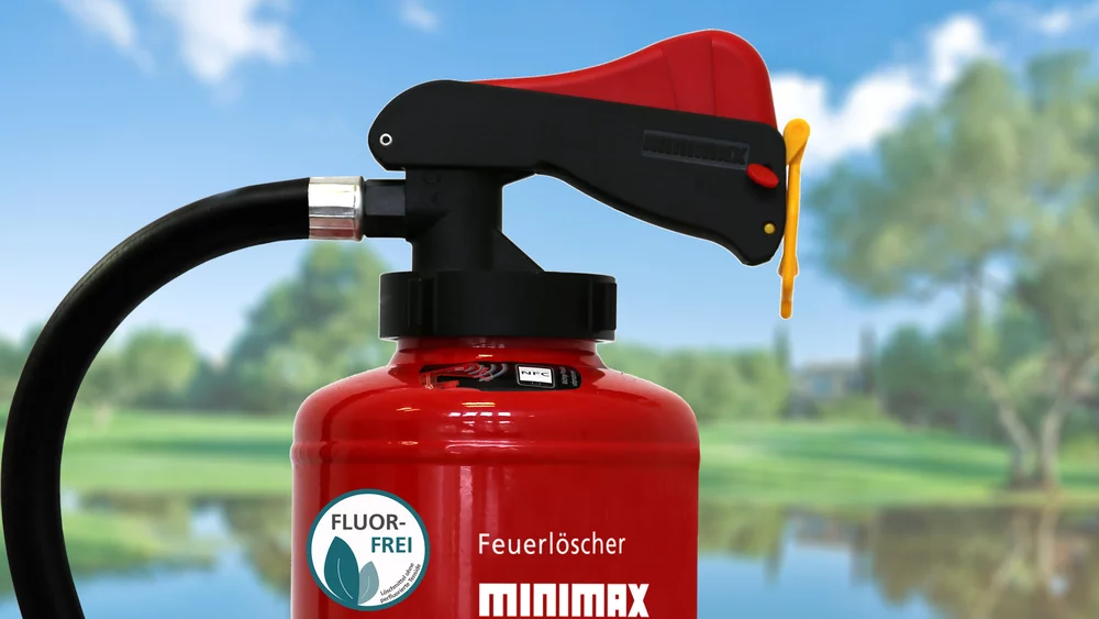 100 % PFAS-freie, leistungsstarke Schaumfeuerlöscher von Minimax