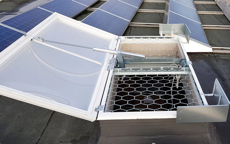 Durchsturzschutz für Lichtkuppeln Minimax