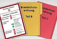 Brandschutzordnung Teil A, B und C nach DIN 14096