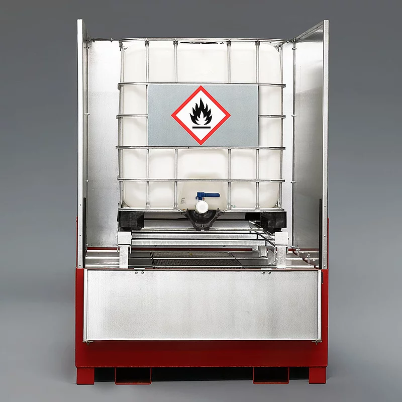 BWCon 1.400 mit geöffnetem Spritzschutz