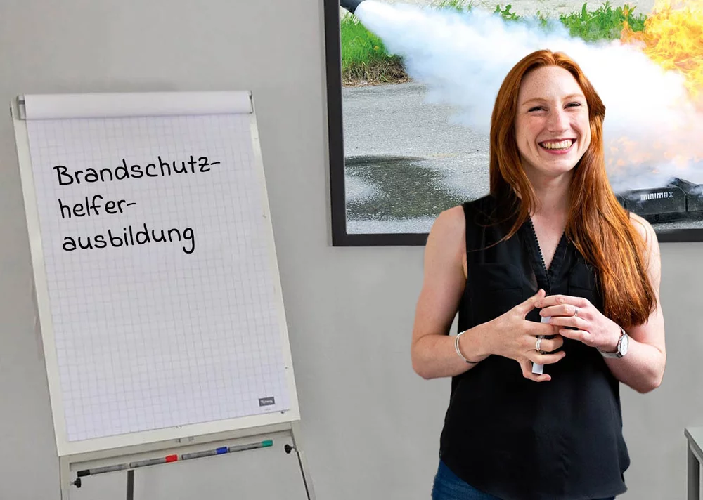 Personen, die zum Brand­schutz­helfer aus­bilden, müssen über speziele Fach­kennt­nisse ver­fü­gen.