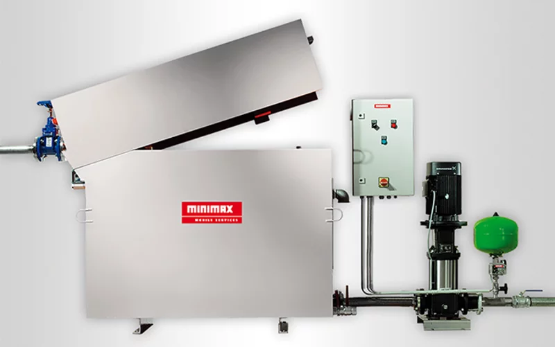 Druckerhöhungsanlage mit Vorlagebehälter maximat MX1